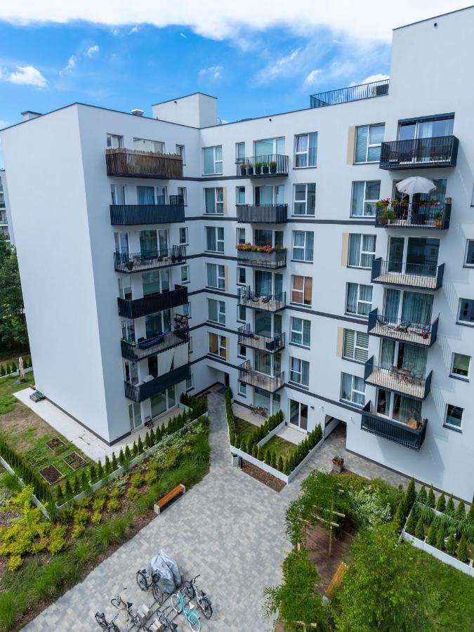Bielany Apart Joanny Obok Metra Warschau Exterior foto